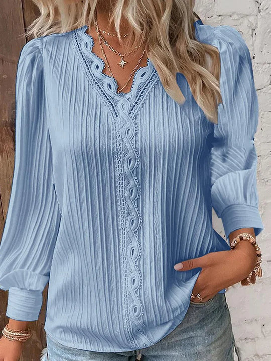 Liora - Comfortabele Blouse met Stijlvolle Details