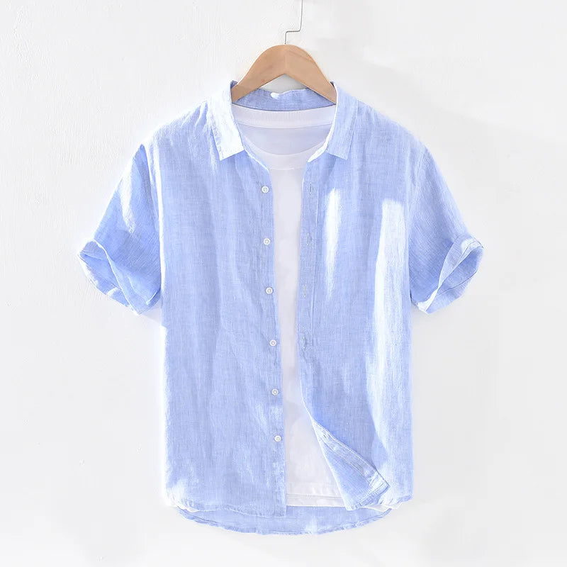 Malcolm - Linnen Overhemd - Casual - Heren-2