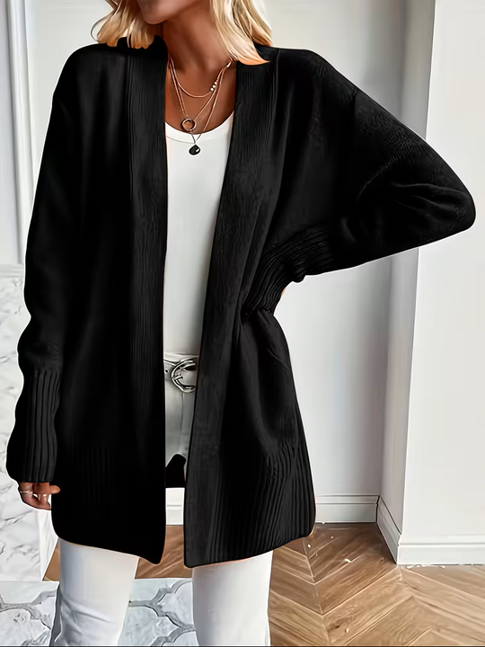 Ellen - Elegant Oversized Ribgebreid Vest