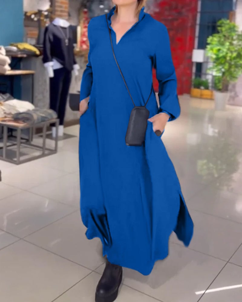 Casual Maxi Jurk Dames Lang - Sofia