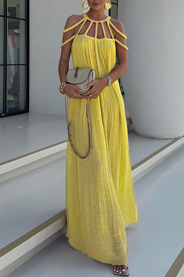 Boho Maxi Jurk Dames Luchtig - Chloe