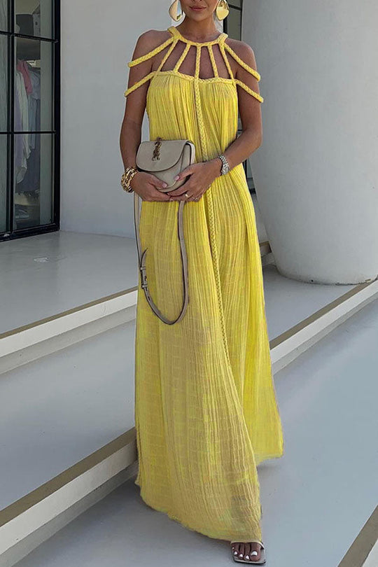 Boho Maxi Jurk Dames Luchtig - Chloe