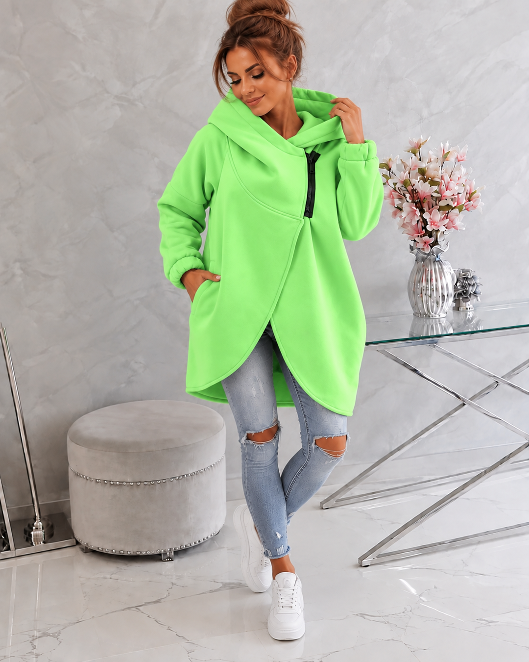 Rebecca | Comfortabel Fleece Oversized Vest