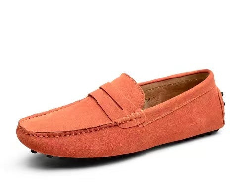 Gio - Italiaanse Suède herenloafers