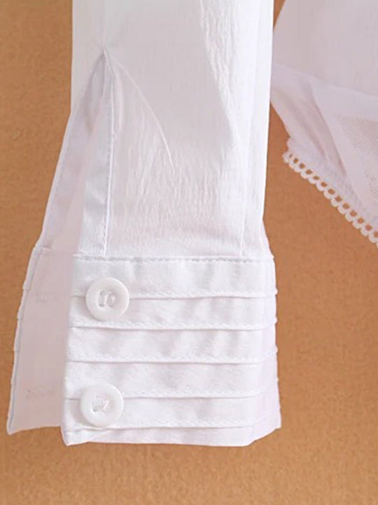 Getailleerde Body Blouse Dames Van Katoen - Zara