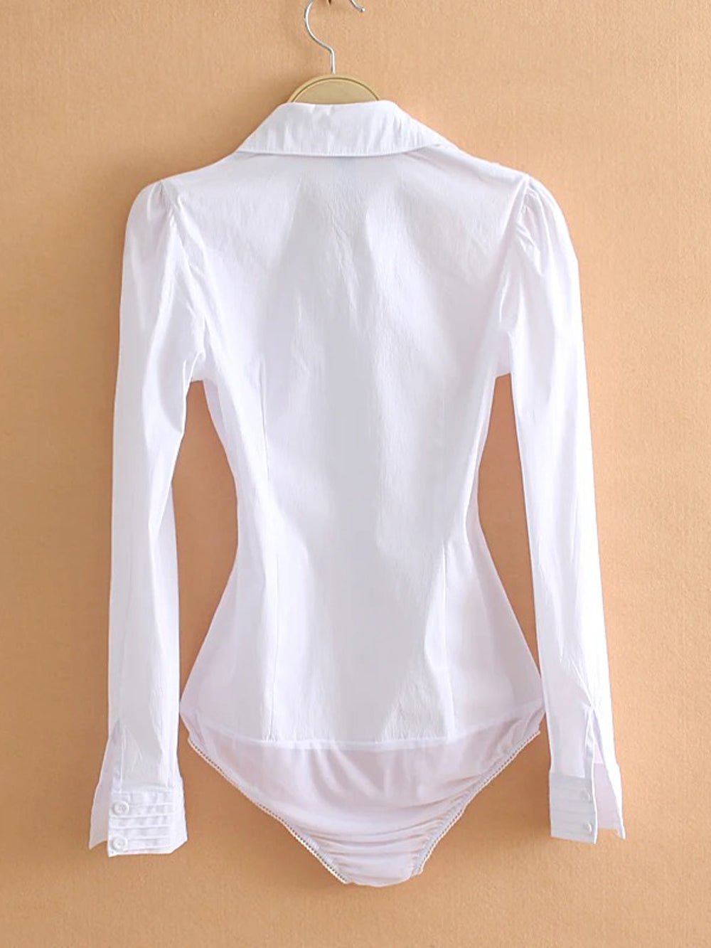 Getailleerde Body Blouse Dames Van Katoen - Zara