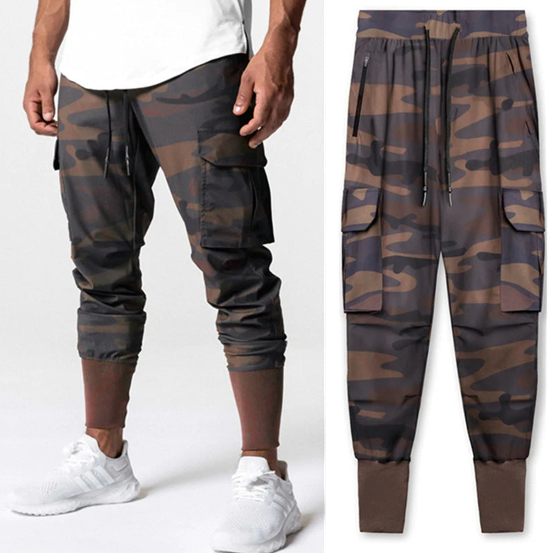 Théo – Casual camouflage sweatbroek voor heren, trendy en comfortabel