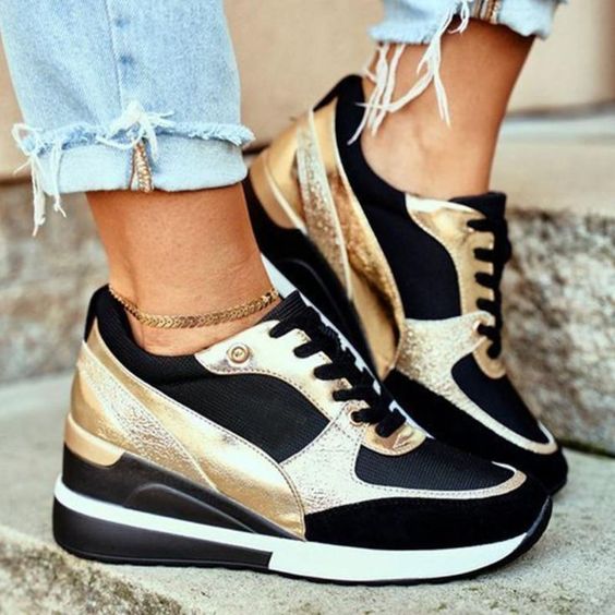 Emma - Dames Sneakers elegant