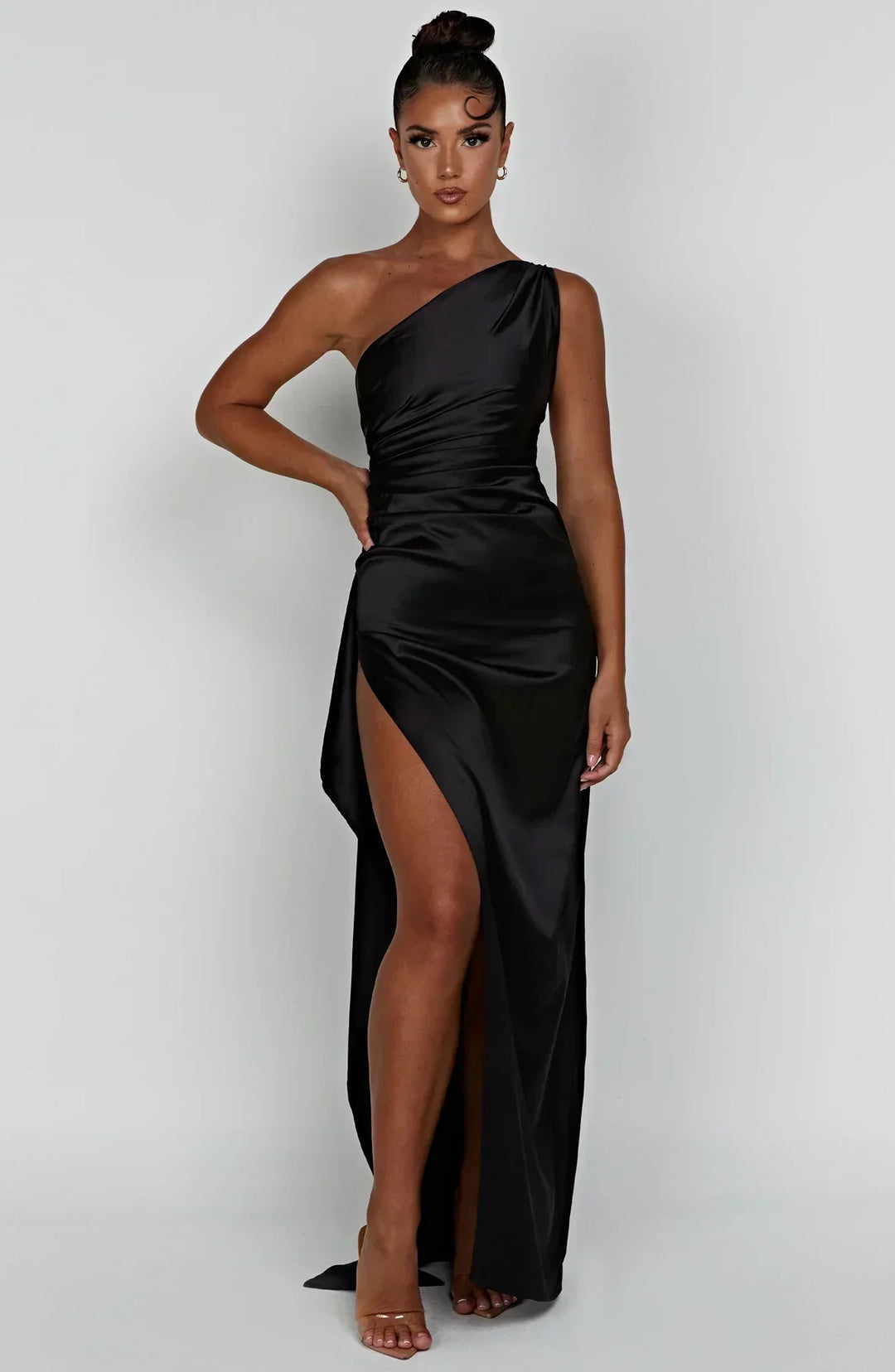 Jaida - Elegante Satijnen Avondjurk