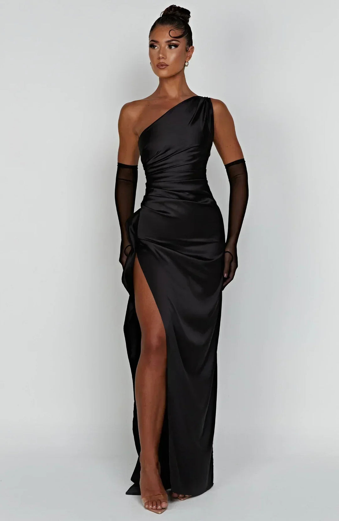 Jaida - Elegante Satijnen Avondjurk