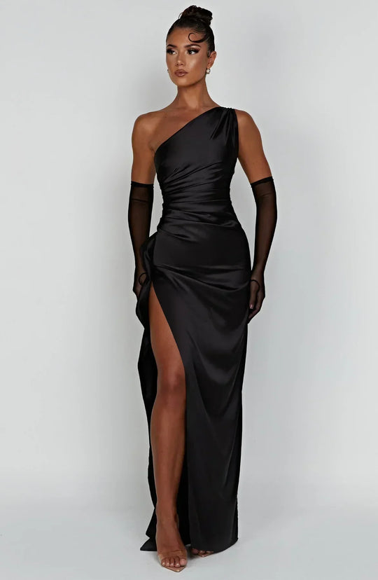 Jaida - Elegante Satijnen Avondjurk
