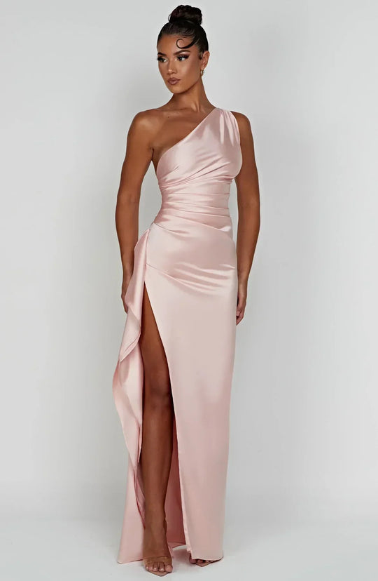 Jaida - Elegante Satijnen Avondjurk