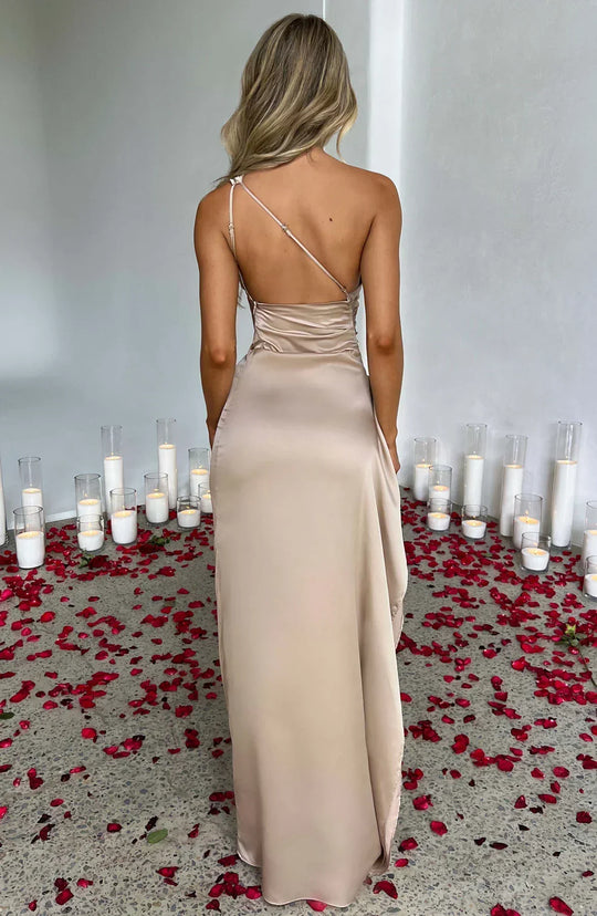 Jaida - Elegante Satijnen Avondjurk