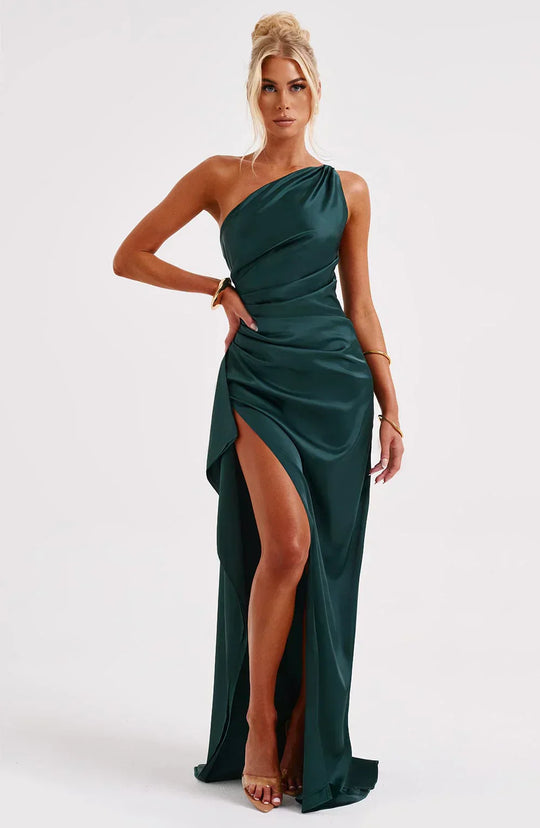 Jaida - Elegante Satijnen Avondjurk