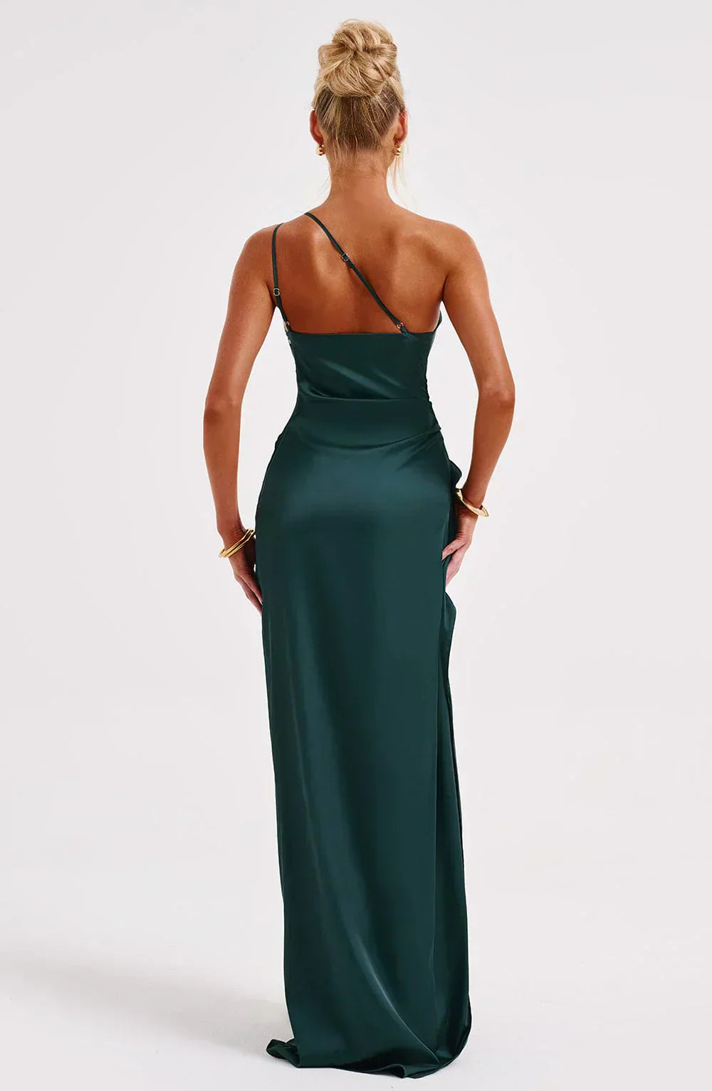 Jaida - Elegante Satijnen Avondjurk