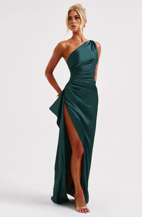 Jaida - Elegante Satijnen Avondjurk