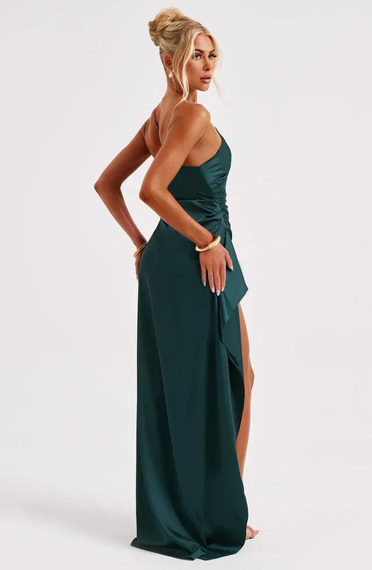 Jaida - Elegante Satijnen Avondjurk