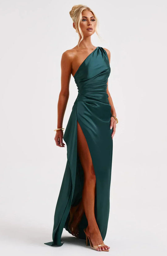 Jaida - Elegante Satijnen Avondjurk