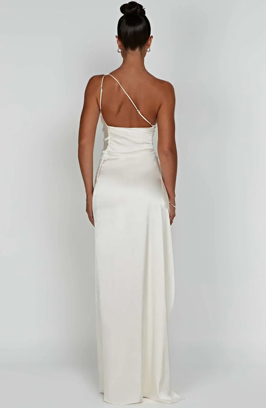 Jaida - Elegante Satijnen Avondjurk