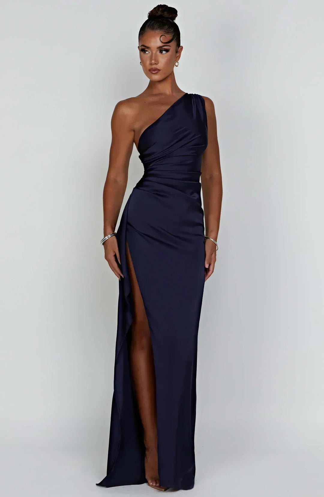 Jaida - Elegante Satijnen Avondjurk