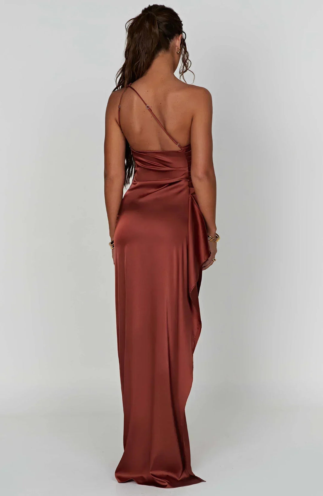 Jaida - Elegante Satijnen Avondjurk