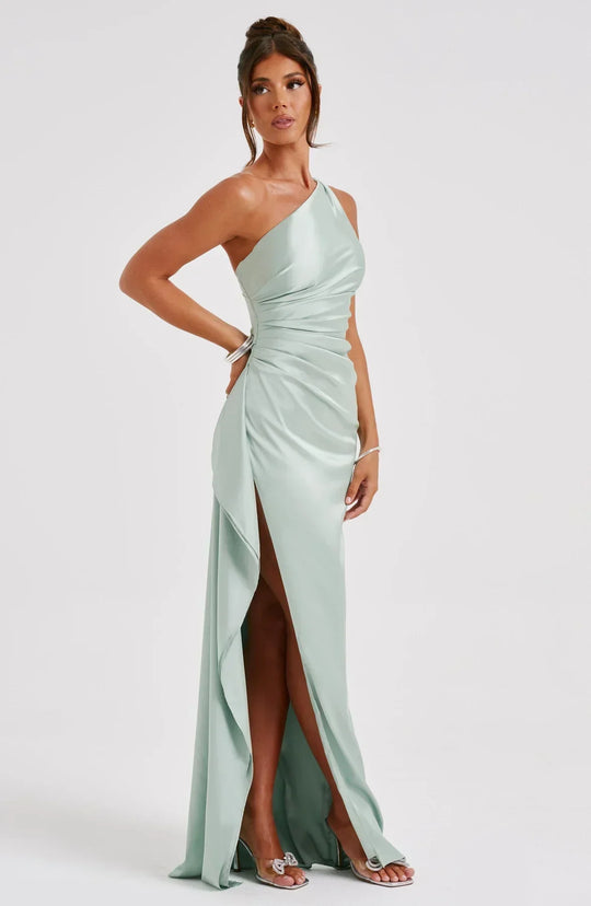 Jaida - Elegante Satijnen Avondjurk