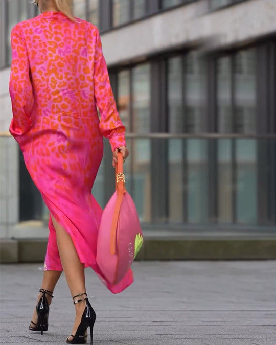 Blousejurk Dames Luchtig Met Print - Lisa