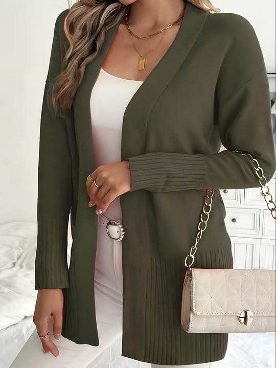 Claire - Elegant Lang Open Vest
