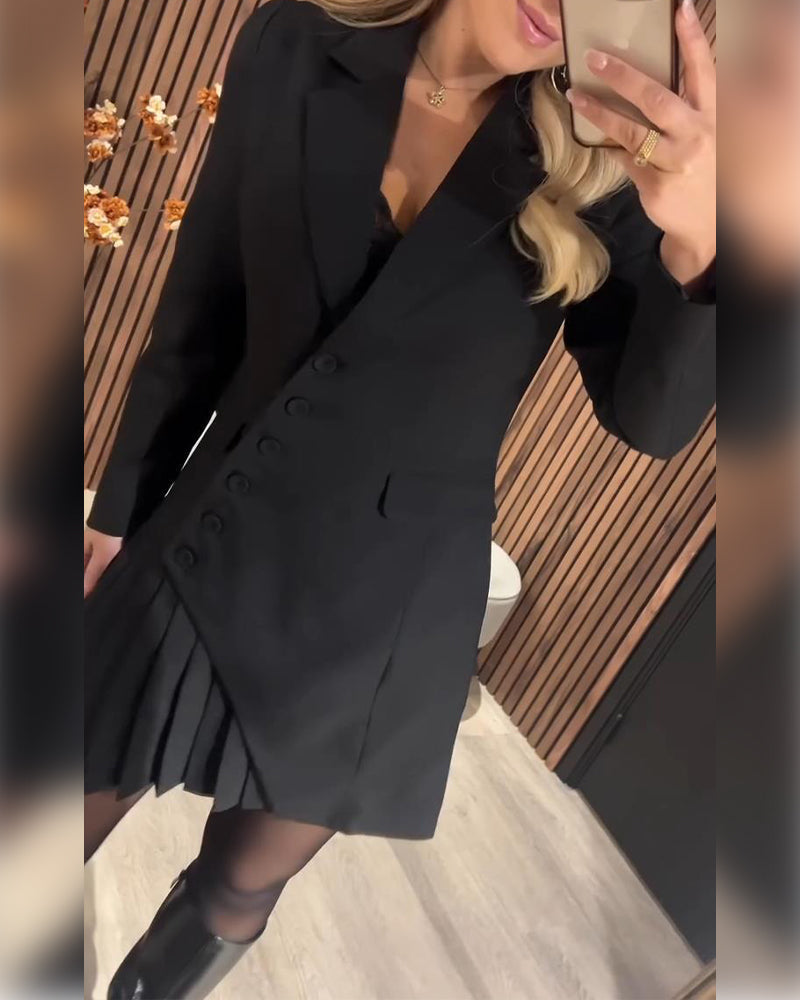 Blazer Jurk Dames Stijlvol - Vera