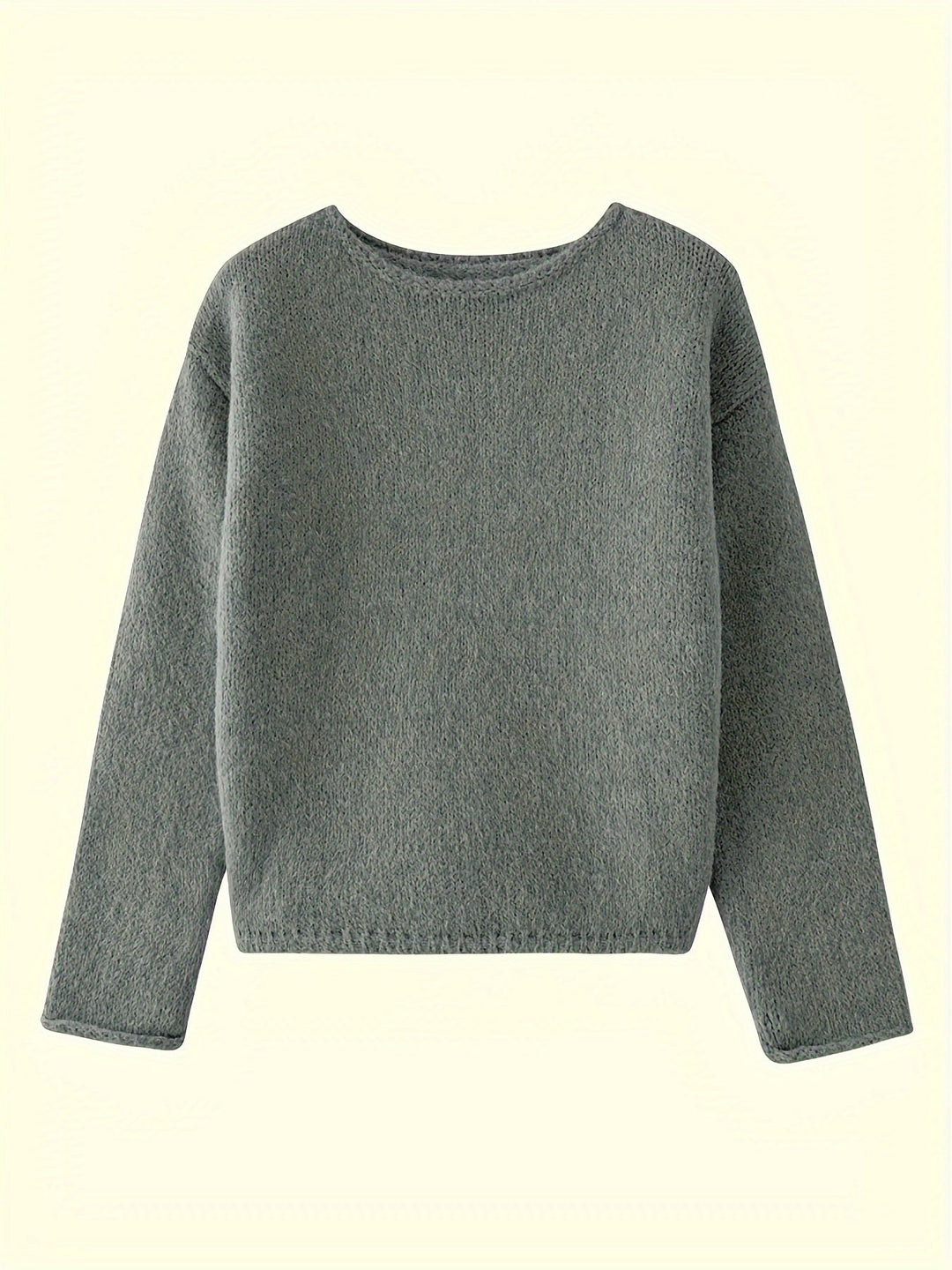 Alison - Elegante Oversized Ronde Hals Trui