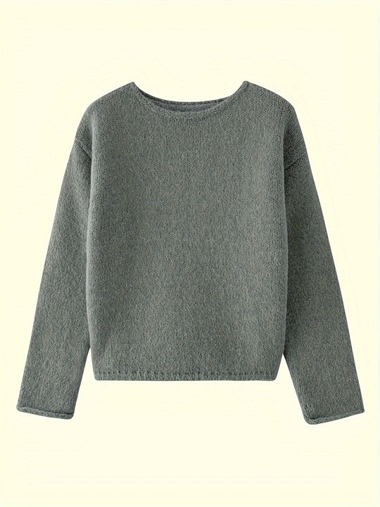 Alison - Elegante Oversized Ronde Hals Trui