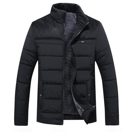 Paolo | Stijlvolle Warme Fleece Gevoerde Winterjas