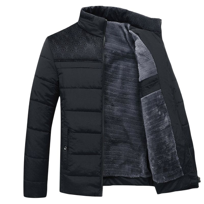 Paolo | Stijlvolle Warme Fleece Gevoerde Winterjas