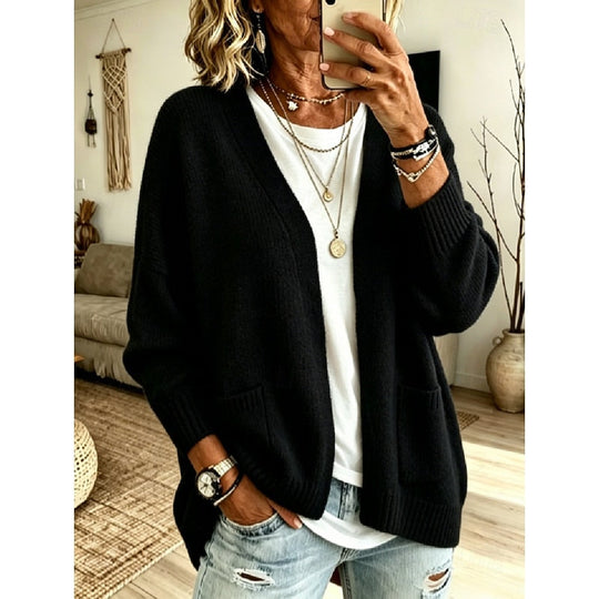 Louise - Elegant Oversized Gebreid Vest