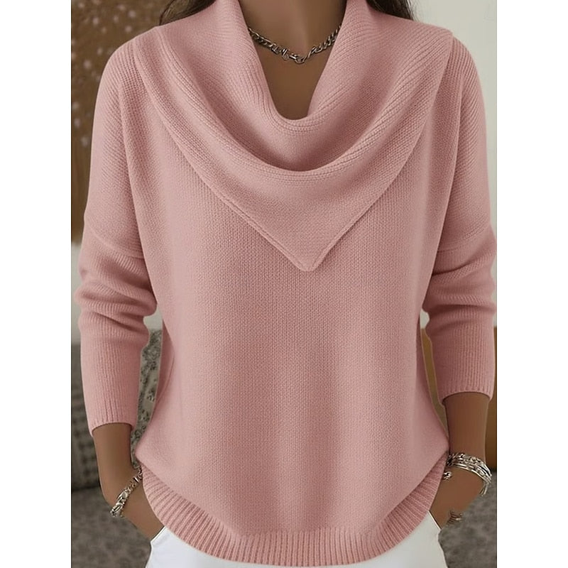 Rebecca - Elegante Oversized Gebreide Coltrui