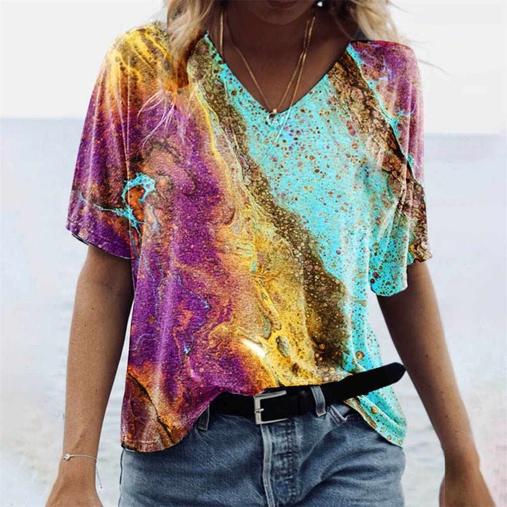 Sienna - Zomerse Dames T-shirt Dames