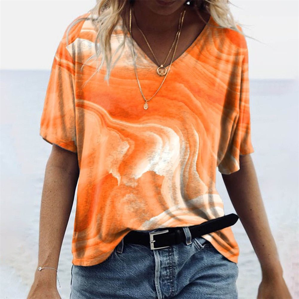 Sienna - Zomerse Dames T-shirt Dames