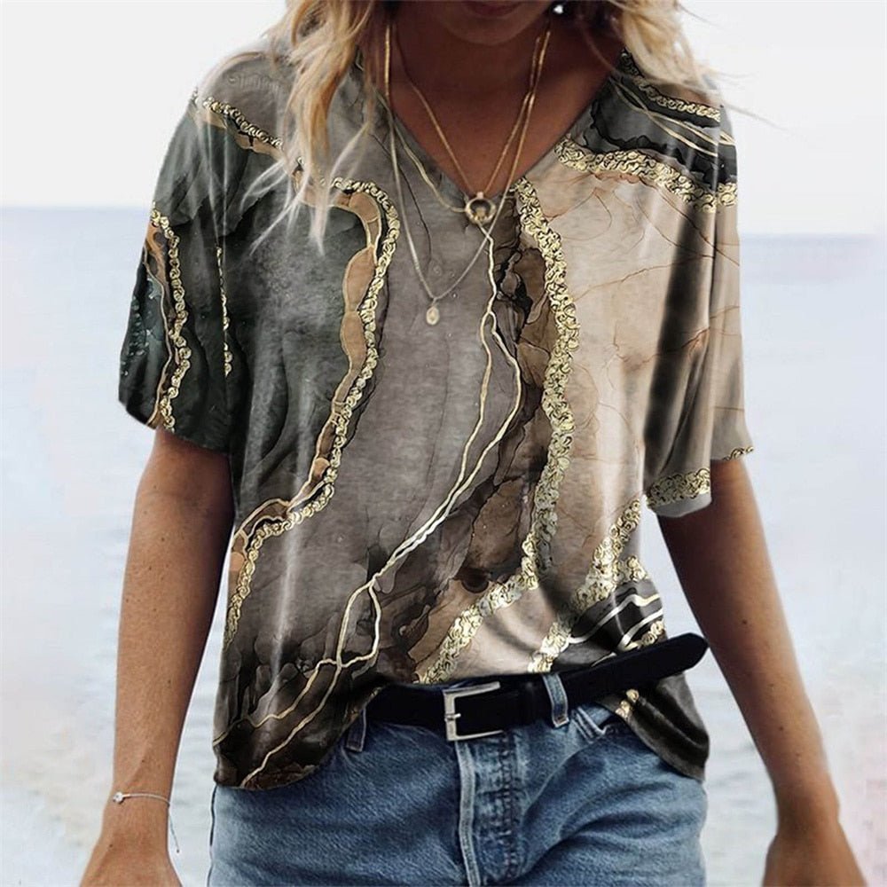 Sienna - Zomerse Dames T-shirt Dames