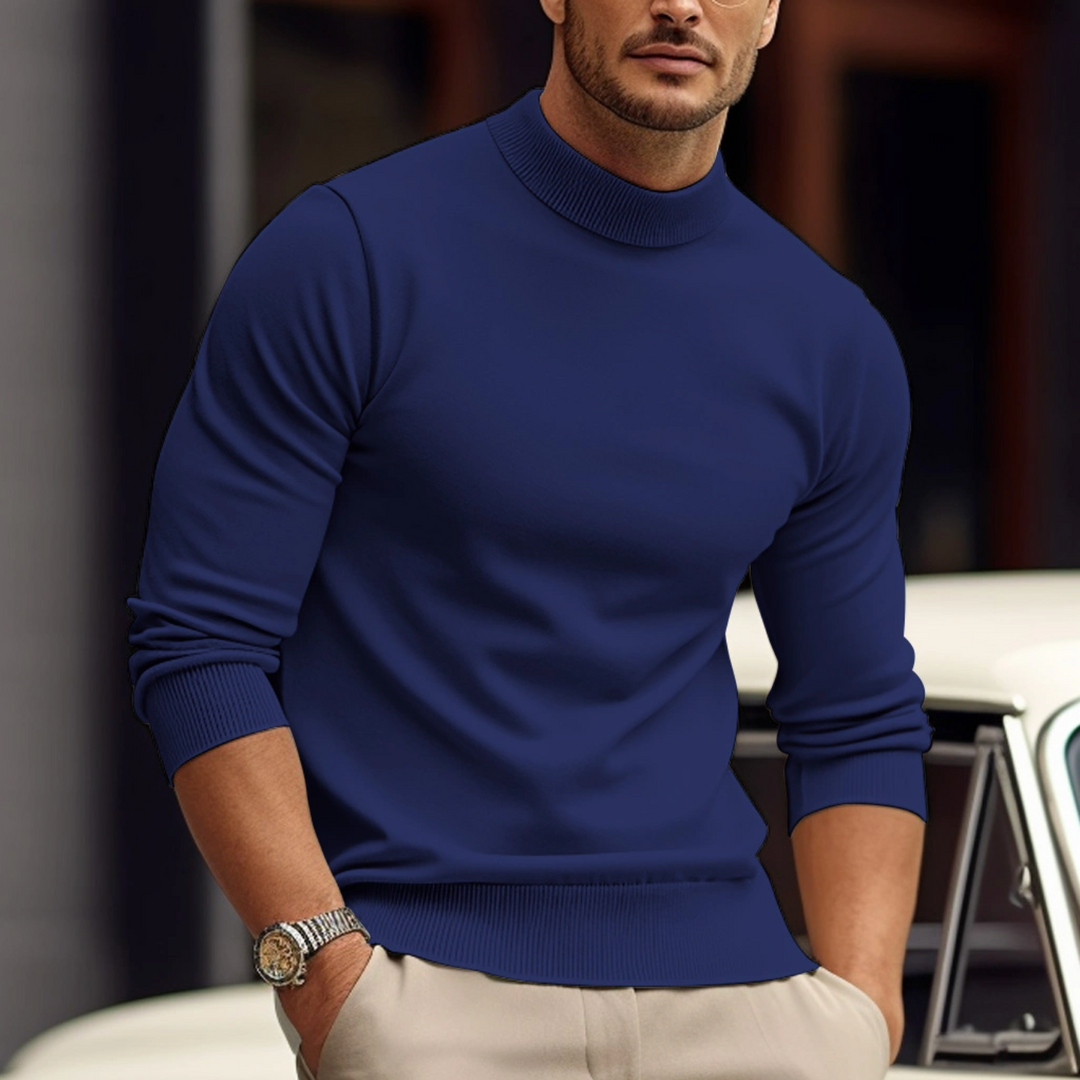 Andrew | Stijlvolle Fijngebreide Slim Fit Trui