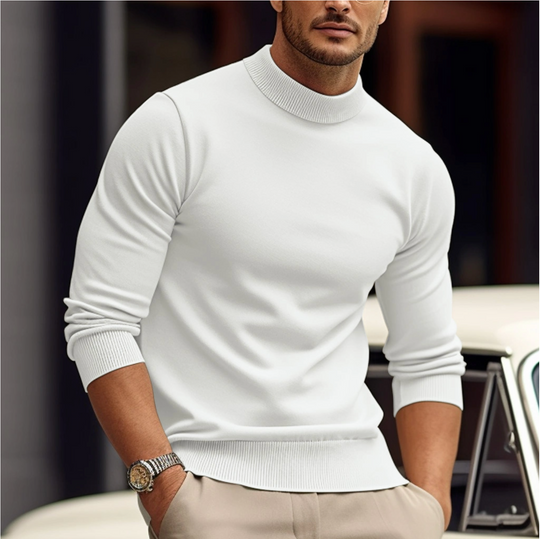 Andrew | Stijlvolle Fijngebreide Slim Fit Trui
