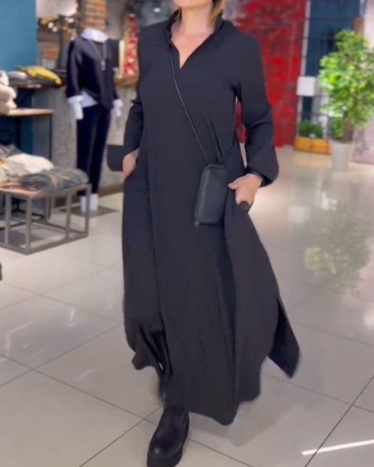Sophie - Dames Jurk Maxi Winter