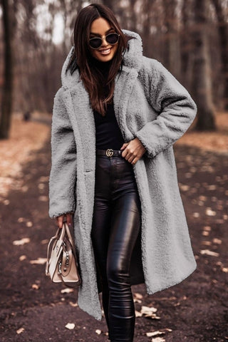 Michelle - Elegante Teddy Mantel Winterjas