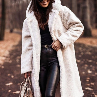 Michelle - Elegante Teddy Mantel Winterjas