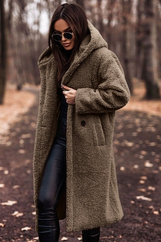 Michelle - Elegante Teddy Mantel Winterjas