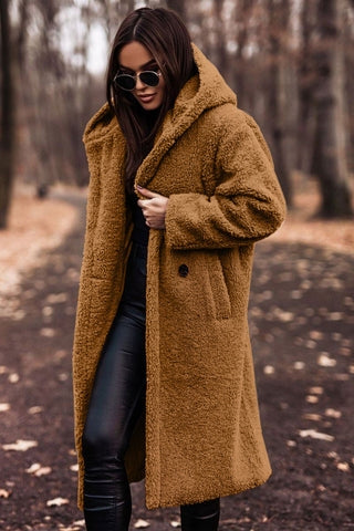 Michelle - Elegante Teddy Mantel Winterjas