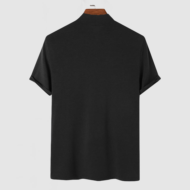 Carlos - Casual Coltrui T-Shirt Heren