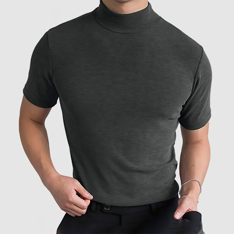 Carlos - Casual Coltrui T-Shirt Heren