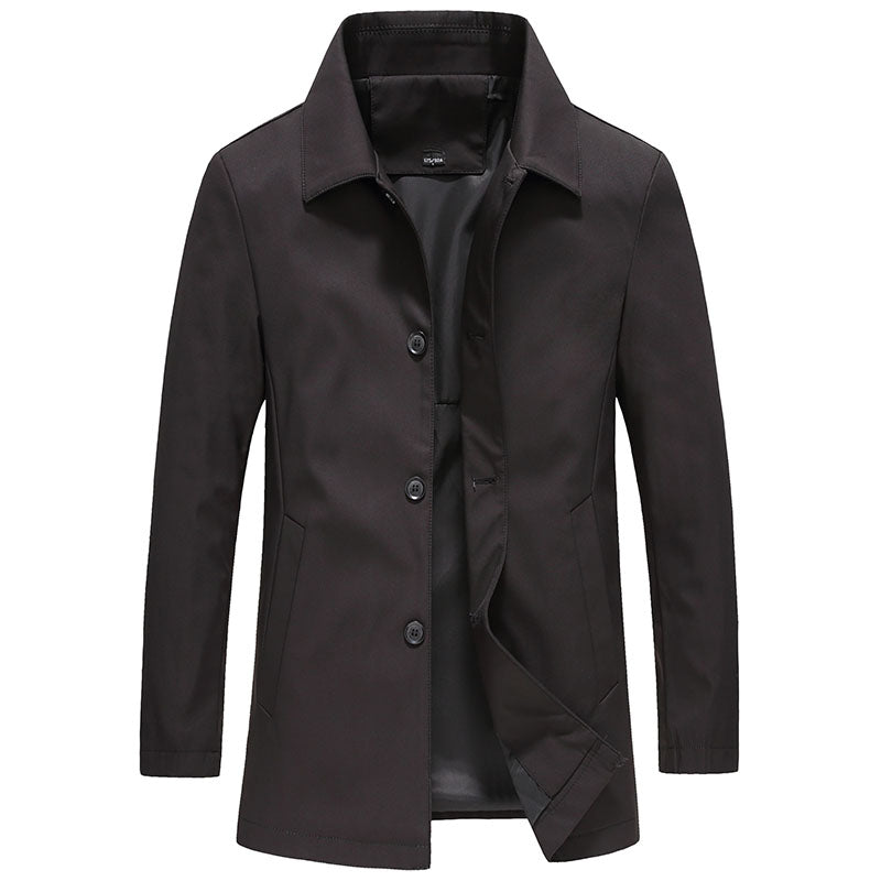 Leonardo | Klassieke Warme Lange Fleece Jas