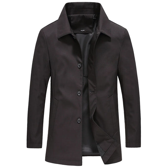 Leonardo | Klassieke Warme Lange Fleece Jas