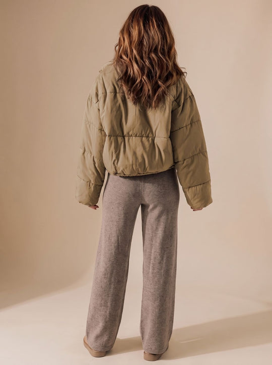 Diane - Elegante Oversized Gewatteerde Jas